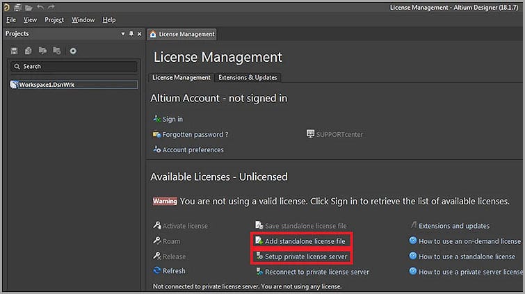 ST1-License-Management