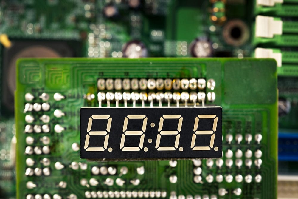 Electronic Circuit of Digital alarm clockÂ