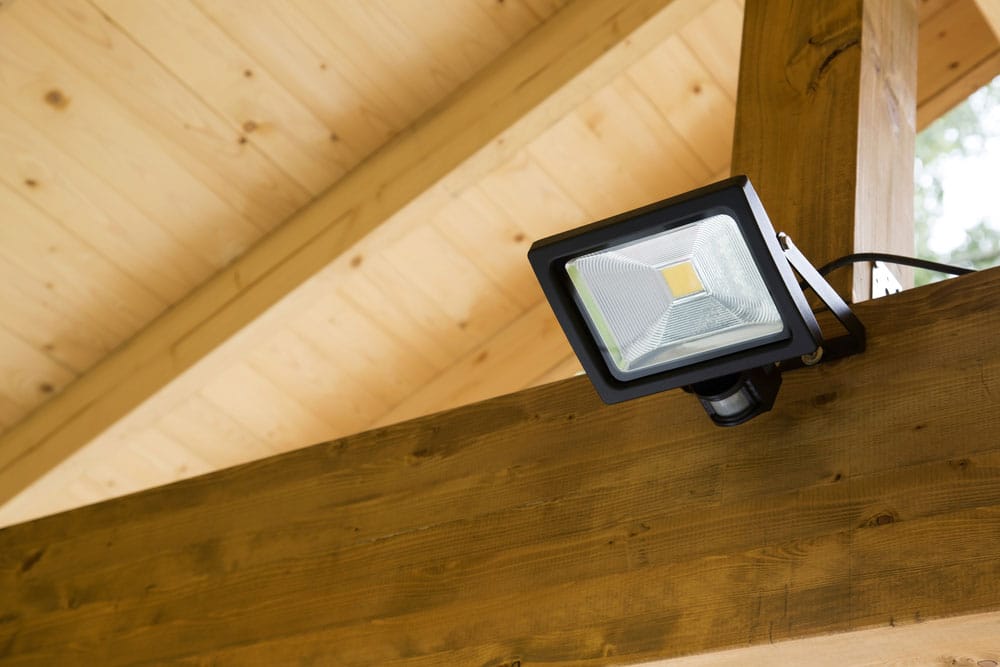 Led projector with motion sensor