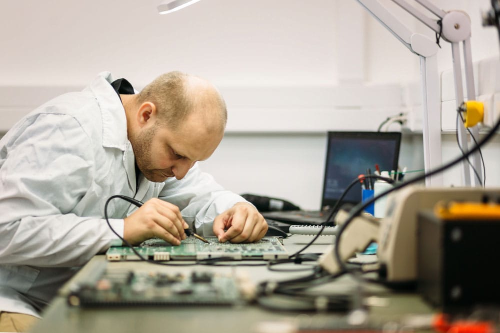 Electronics soldering