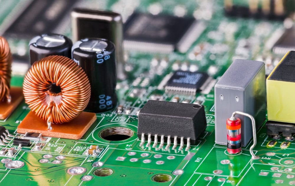 Â Green Printed Circuit Board
