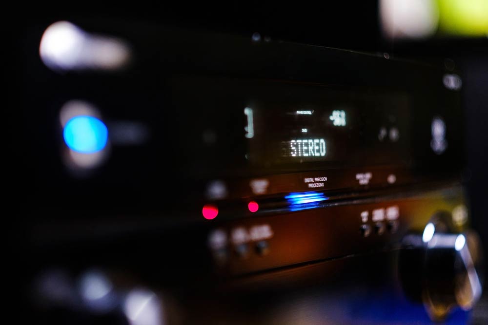An Audio amplifier.Â