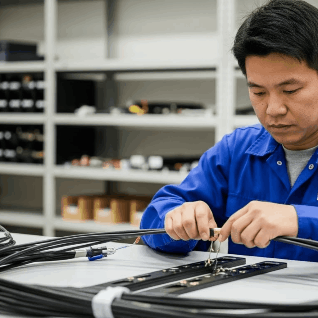 aerospace and defense platforms custom cable assembly oem