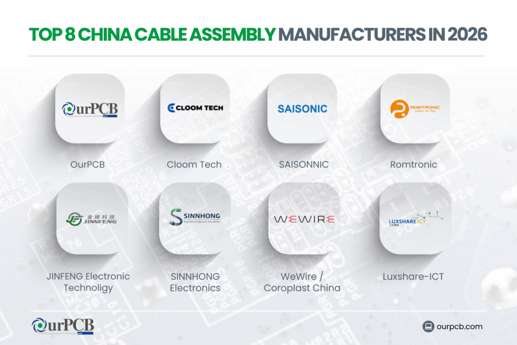 top 8 china cable assembly manufacturers in 2026